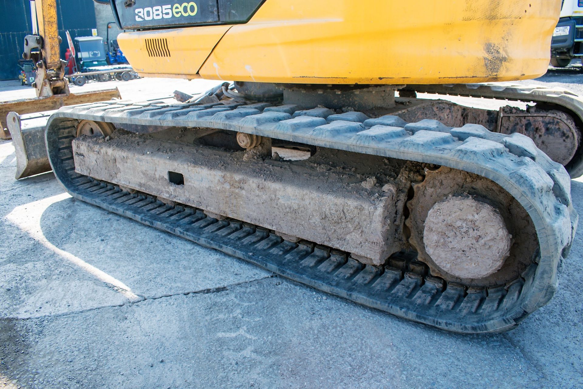 JCB 8085 ZTS 8.5 tonne rubber tracked midi excavator Year: 2012 S/N: 1072590 Recorded Hours: - Image 7 of 12