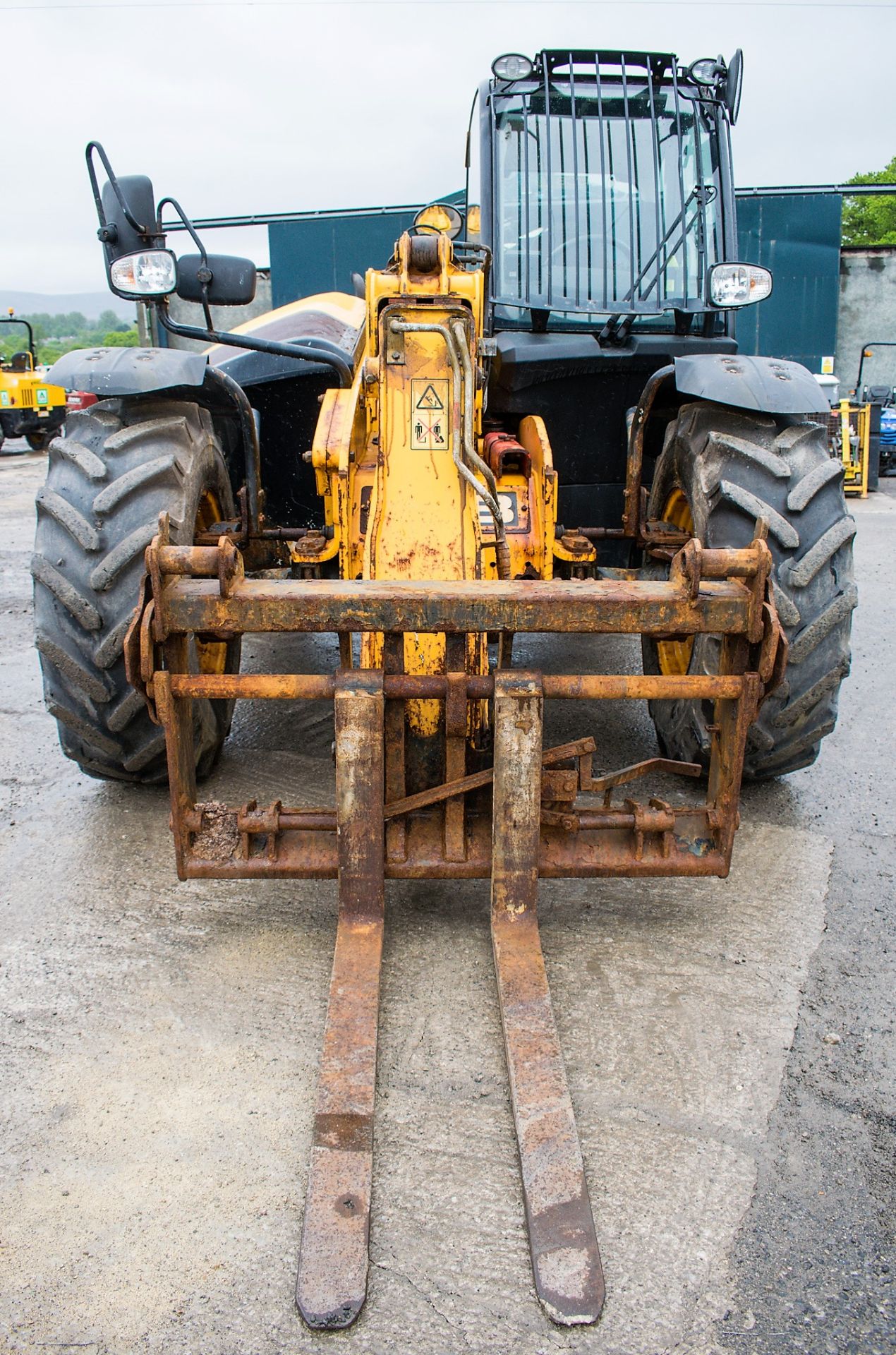 JCB 535-95 9.5 metre telescopic handler Year: 2013 S/N: 2180473 Recorded Hours: 897 c/w rear - Image 5 of 13