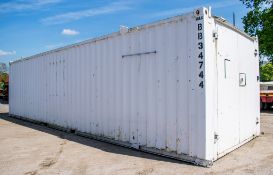 32 ft x 9 ft steel store unit c/w keys BB34744