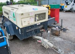 Doosan 7/71 260 cfm diesel driven mobile air compressor Year: 2013 S.N: 523323 Recorded Hours:561