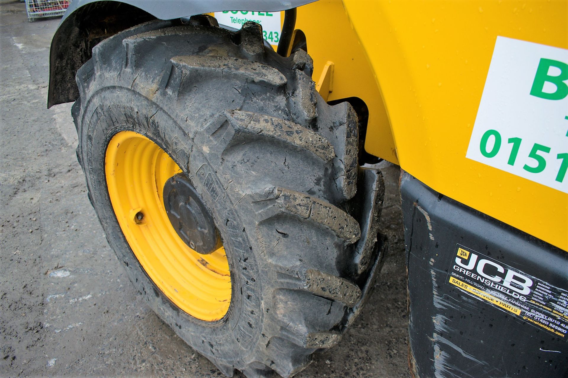 JCB 535-95 9.5 metre telescopic handler Year: 2013 S/N: 2180473 Recorded Hours: 897 c/w rear - Image 10 of 13