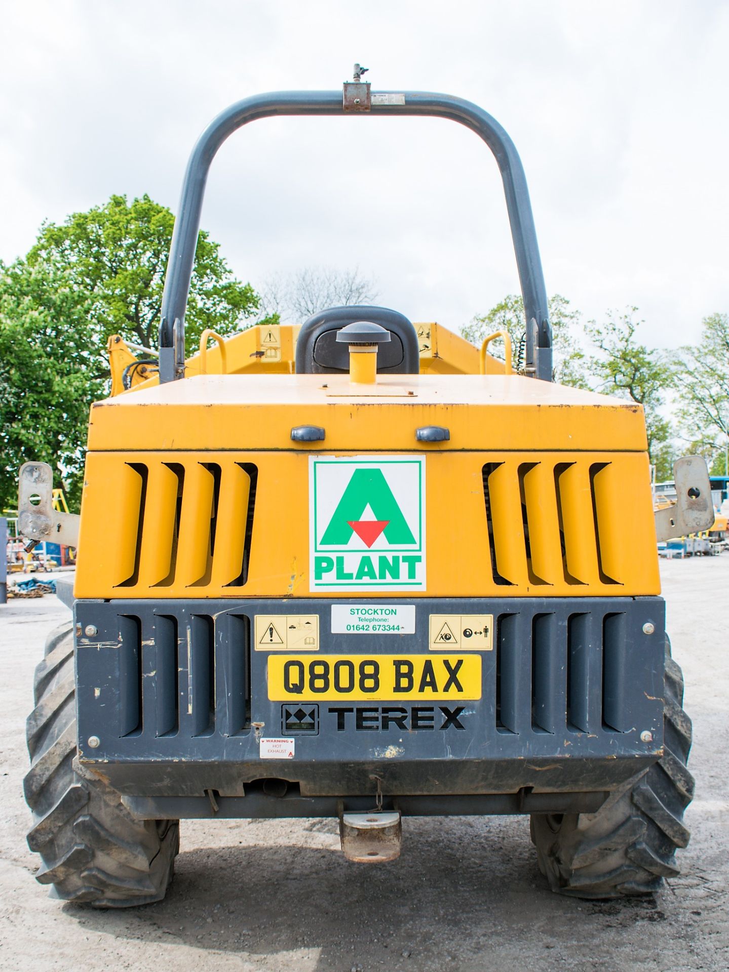 Thwaites 6 tonne swivel skip dumper Year: 2014 S/N: J5350 Recorded Hours: A635128 - Image 6 of 14