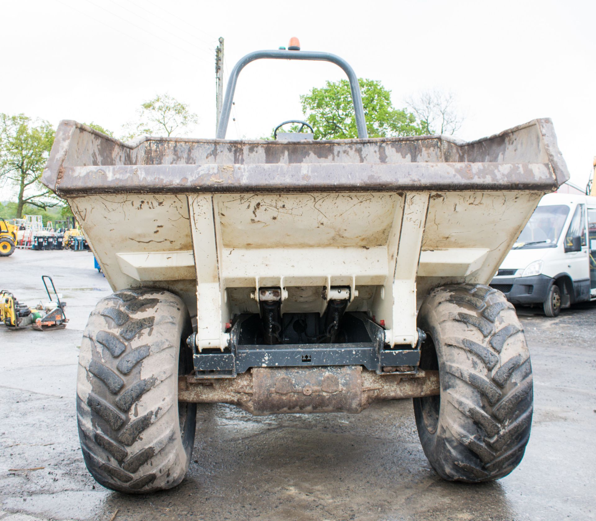 Terex TA9 9 tonne straight skip dumper Year: 2007 S/N: E704FM196 Recorded Hours: 5068 1408 - Image 5 of 15