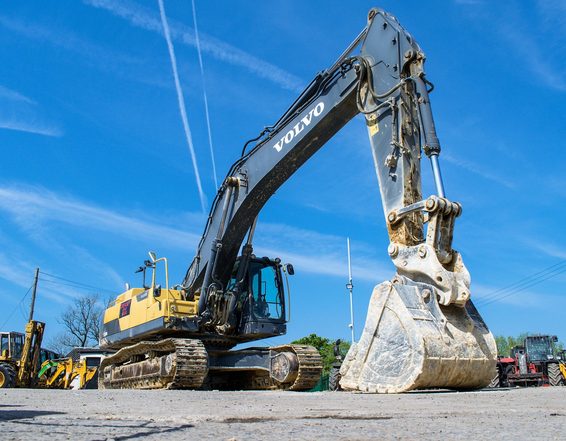 Volvo EC 480 DL 48 tonne steel tracked excavator  Year: 2014 S/N: DE00272529 Recorded hours: 7470 - Image 9 of 19