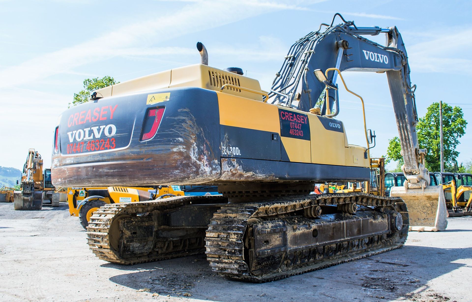 Volvo EC 480 DL 48 tonne steel tracked excavator  Year: 2014 S/N: DE00272529 Recorded hours: 7470 - Image 4 of 19