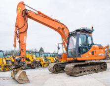 Doosan DX140LC 14 tonne steel tracked excavator Year: 2013 S/N: 50844 Recorded Hours: 6347 piped,
