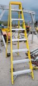 8 tread glass fibre framed step ladder A662726