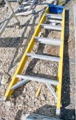 Youngman 6 tread glass fibre framed step ladder SESE0010770