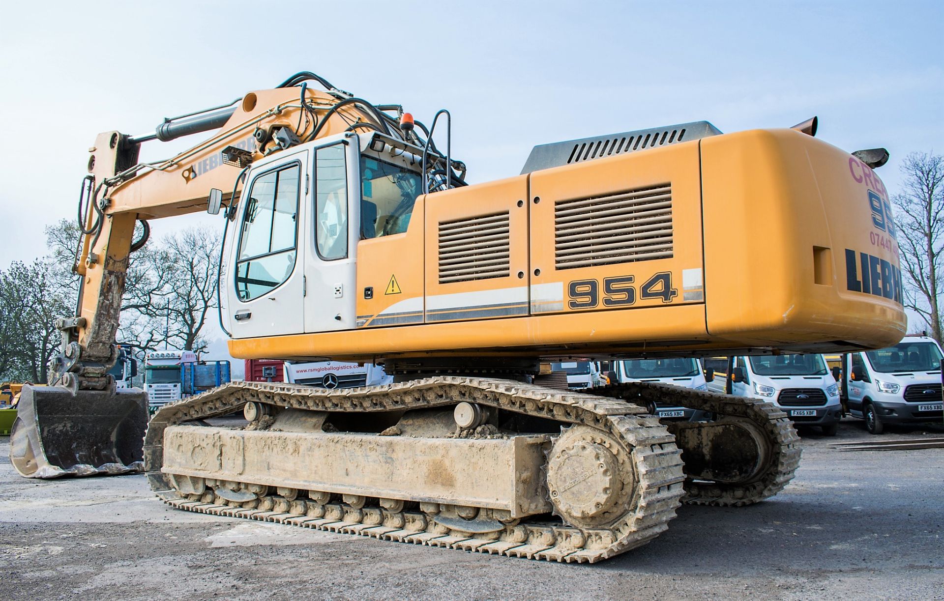 Liebherr 954 53 tonne steel tracked excavator Year: 2011 S/N: 031964 Recorded Hours: 6978 c/w - Image 3 of 17