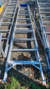 10 tread aluminium step ladder A757258