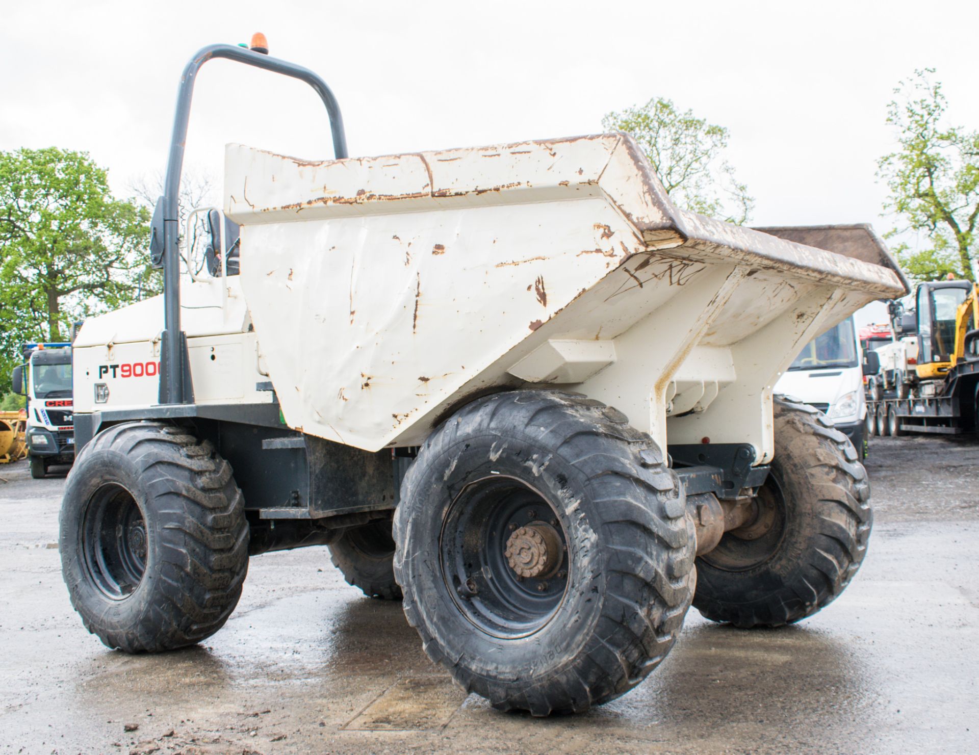 Benford Terex PT9000 9 tonne straight skip dumper Year: 2006 S/N: E607FM132 Recorded Hours: Not - Image 2 of 14