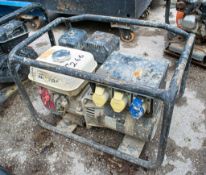 Honda 3 kva petrol driven generator A599990