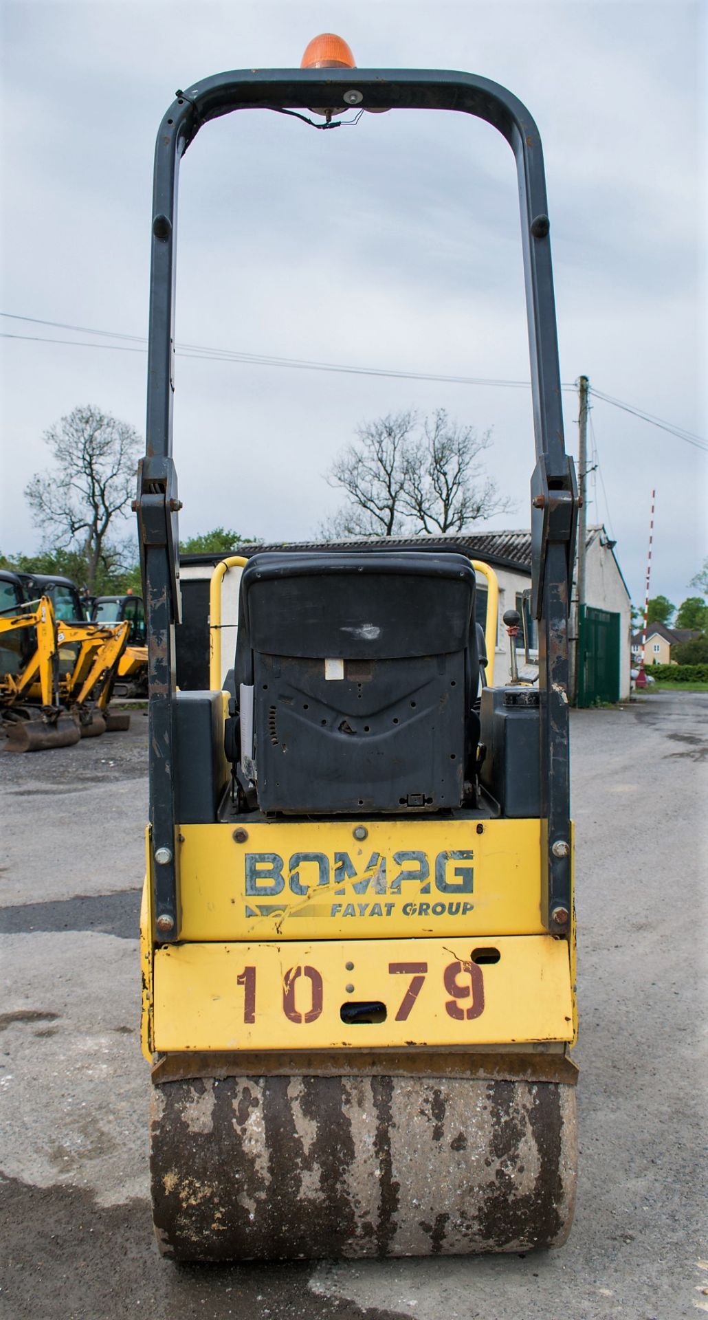 Bomag BW 80 ADH-2 double drum roller  Year: 2007 S/N: 101460427059 Rec hours: 727 1079 - Image 6 of 10