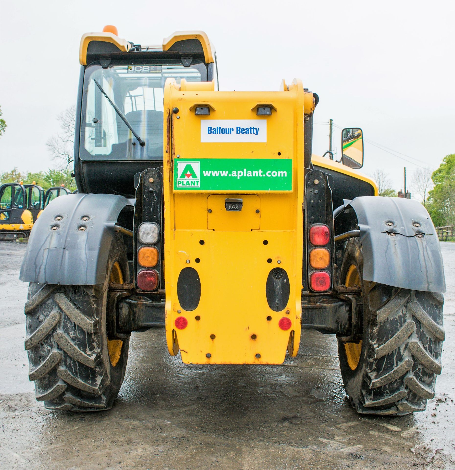 JCB 535-95 9.5 metre telescopic handler Year: 2013 S/N: 2180382 Recorded Hours: 1467 c/w rear camera - Image 6 of 13