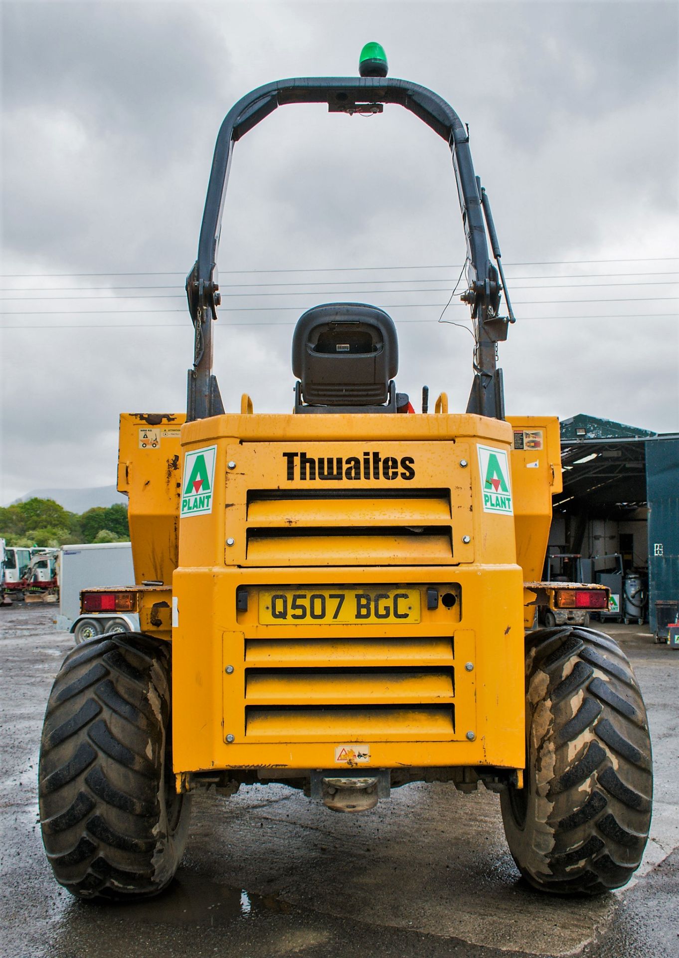 Thwaites 9 tonne straight skip dumper Year: 2013 S/N: C5321 Recorded Hours: 1567 A602366 - Image 6 of 14