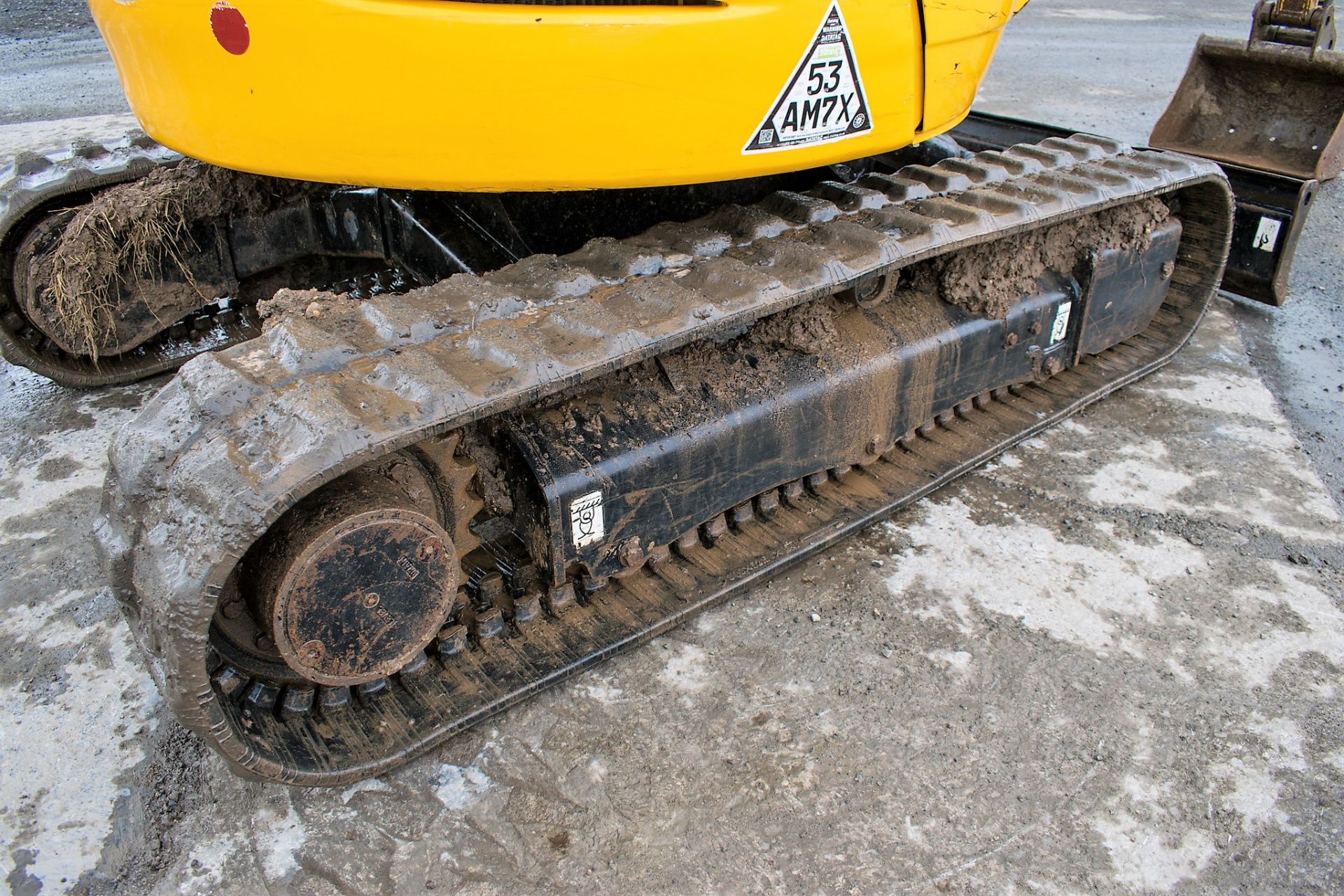 JCB 8025 ZTS 2.5 tonne rubber tracked mini excavator Year: 2015 S/N: 2226986 Recorded Hours: - Image 8 of 12