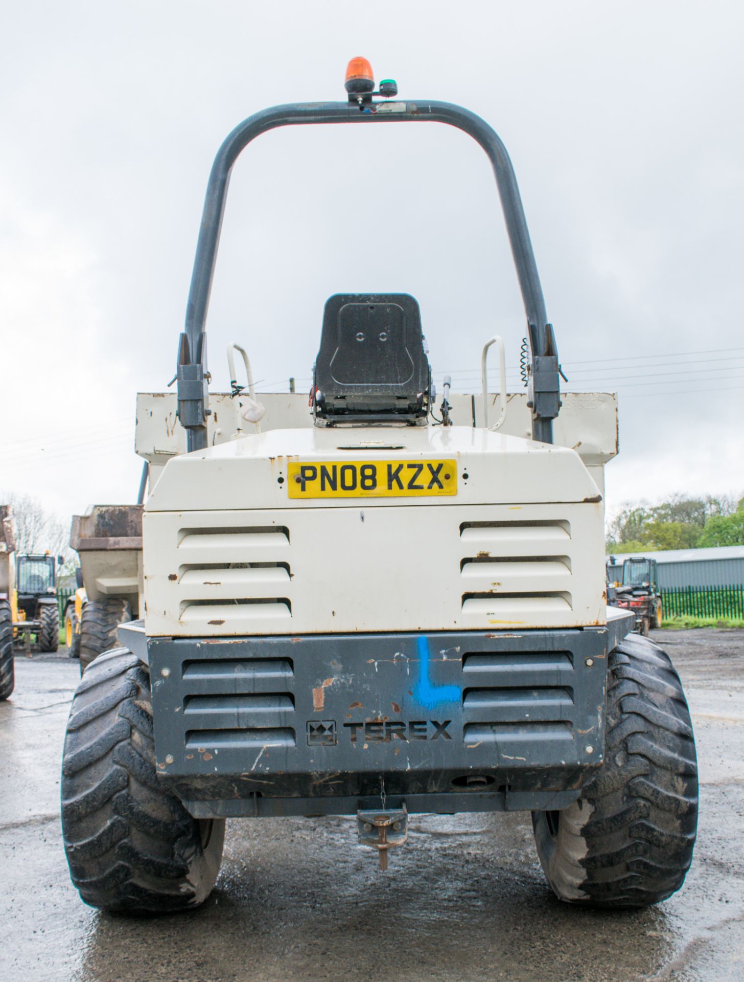 Terex TA9 9 tonne straight skip dumper Year: 2007 S/N: E704FM196 Recorded Hours: 5068 1408 - Image 6 of 15