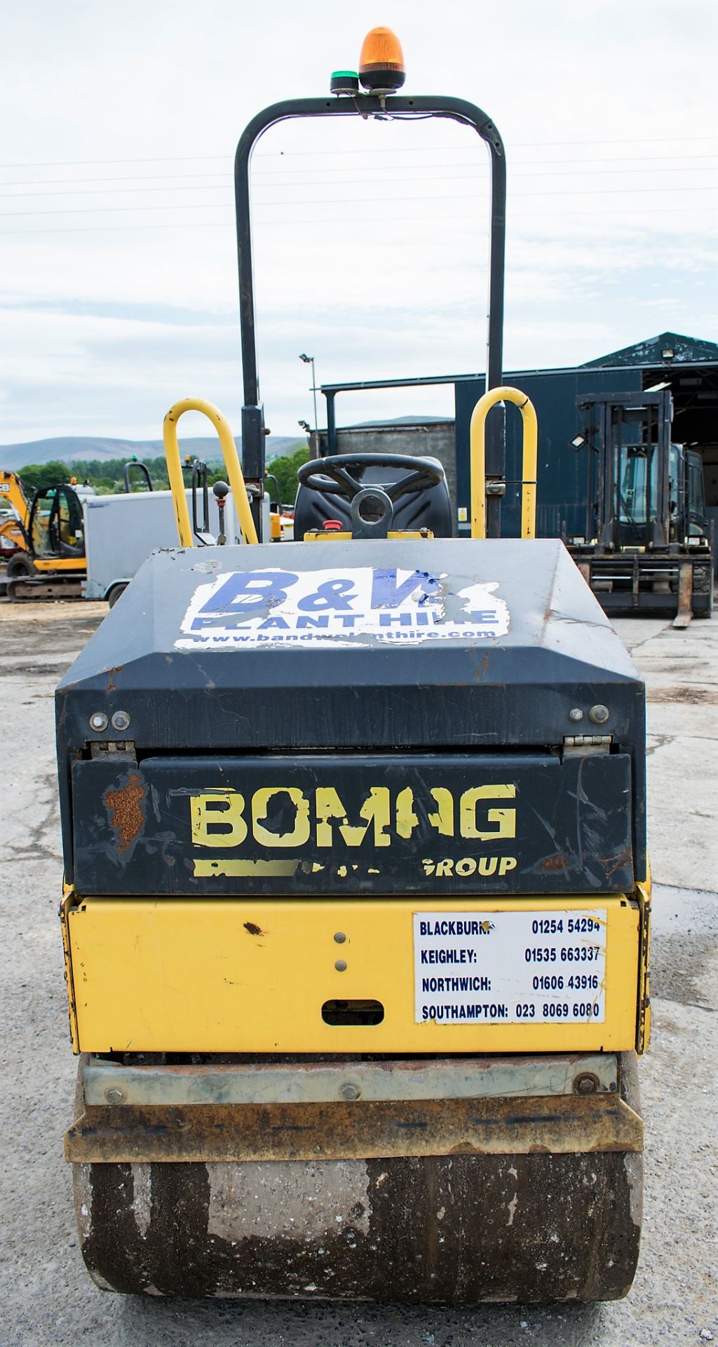 Bomag BW 80 ADH-2 double drum roller  Year: 2007 S/N: 101460427059 Rec hours: 727 1079 - Image 5 of 10