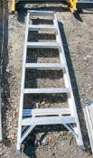 6 tread aluminium step ladder A824267