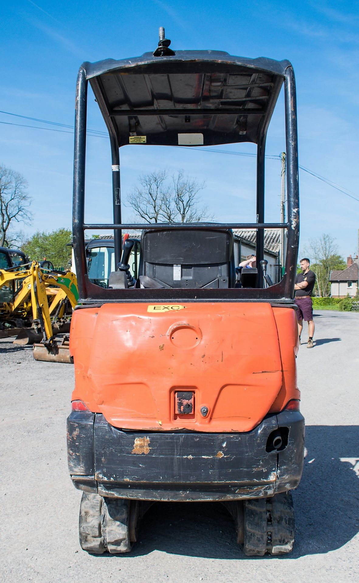 Kubota KX015-4 1.5 tonne rubber tracked mini excavator Year: 2011 S/N: 55637 Recorded Hours: 2394 - Image 6 of 12