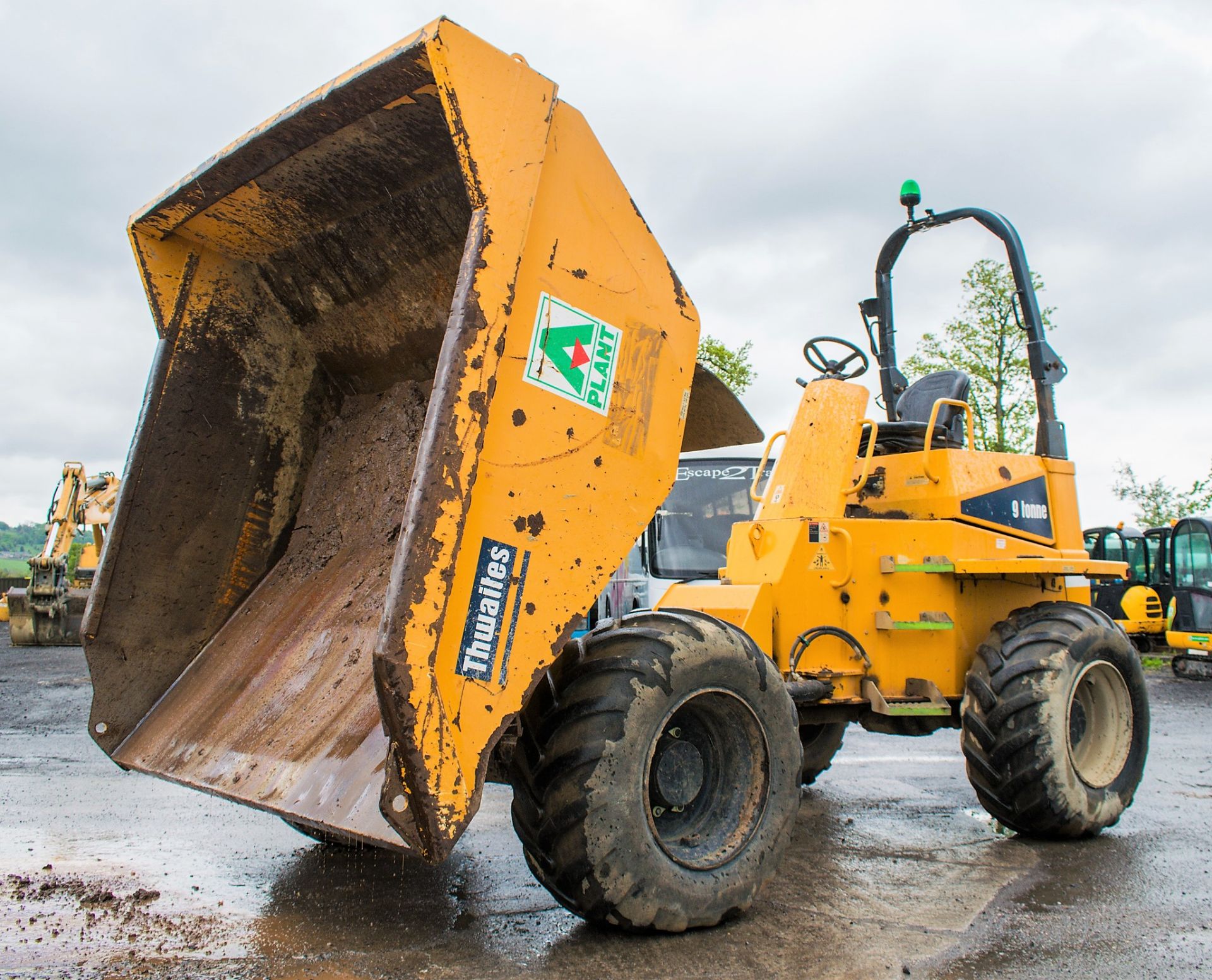 Thwaites 9 tonne straight skip dumper Year: 2013 S/N: C5321 Recorded Hours: 1567 A602366 - Image 7 of 14