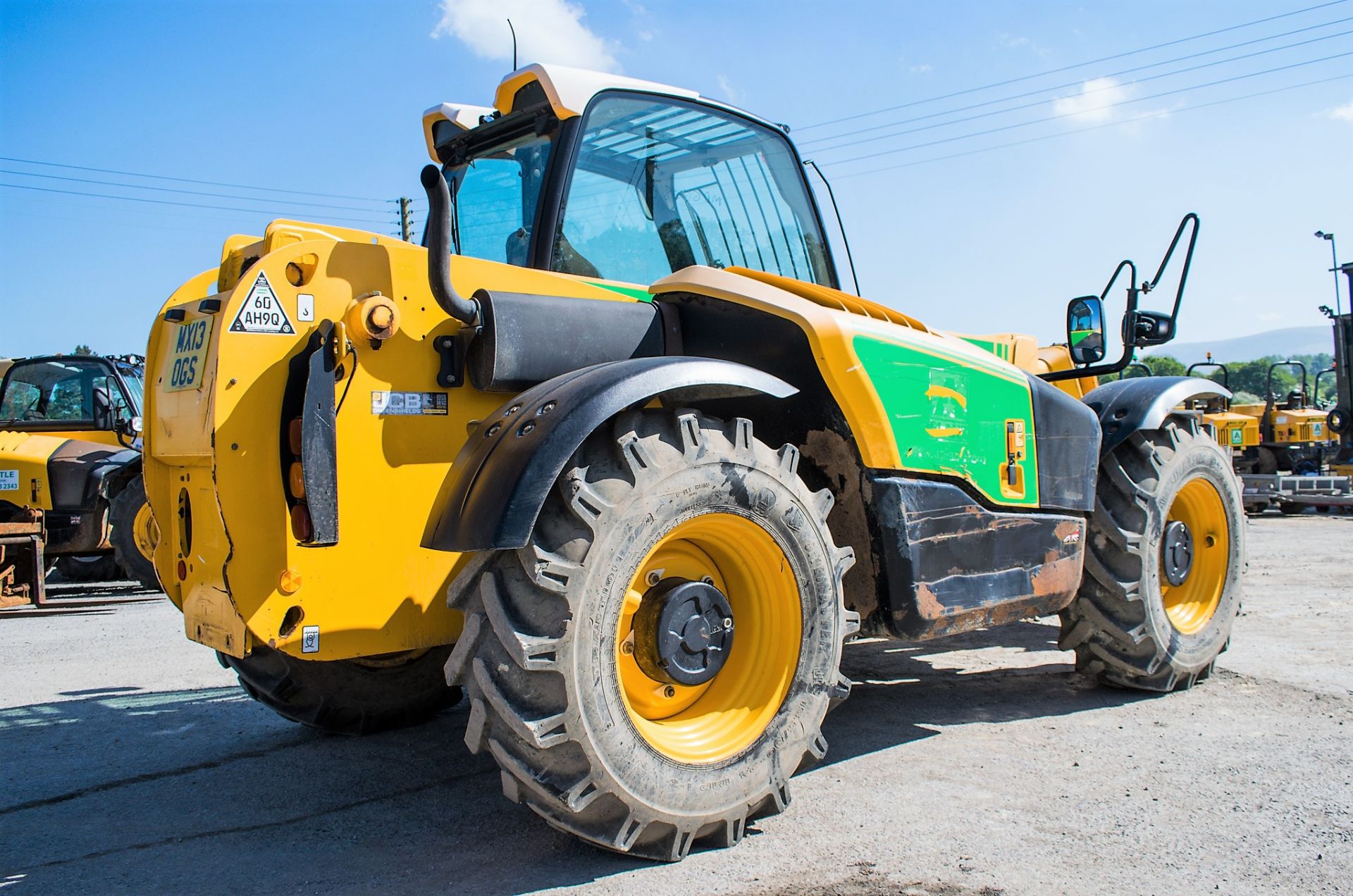 JCB 531-70 telescopic handler  Year: 2013 S/N: 2178066 Recorded Hours: 2097 A603292 - Image 4 of 14