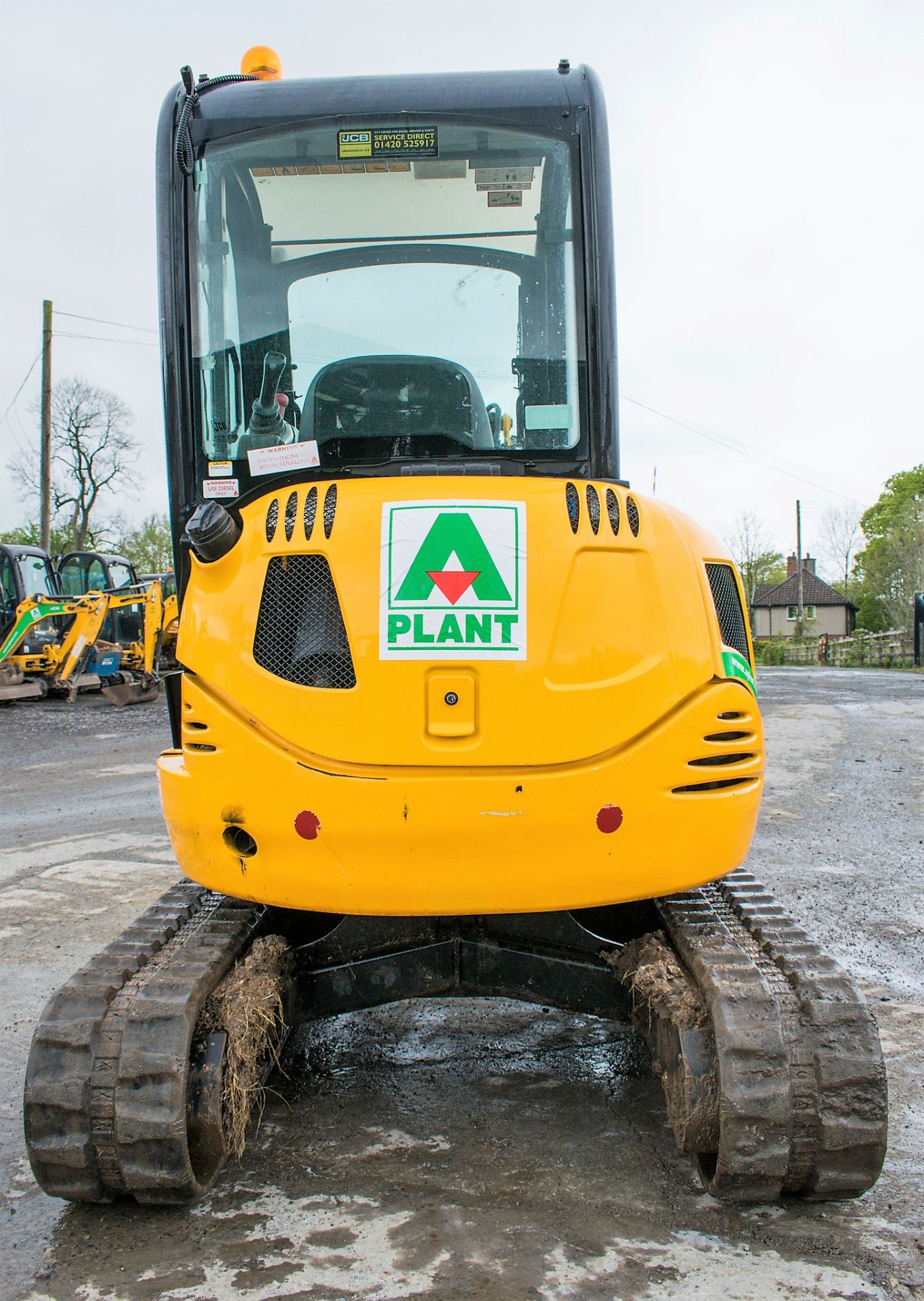 JCB 8025 ZTS 2.5 tonne rubber tracked mini excavator Year: 2015 S/N: 2226986 Recorded Hours: - Image 6 of 12