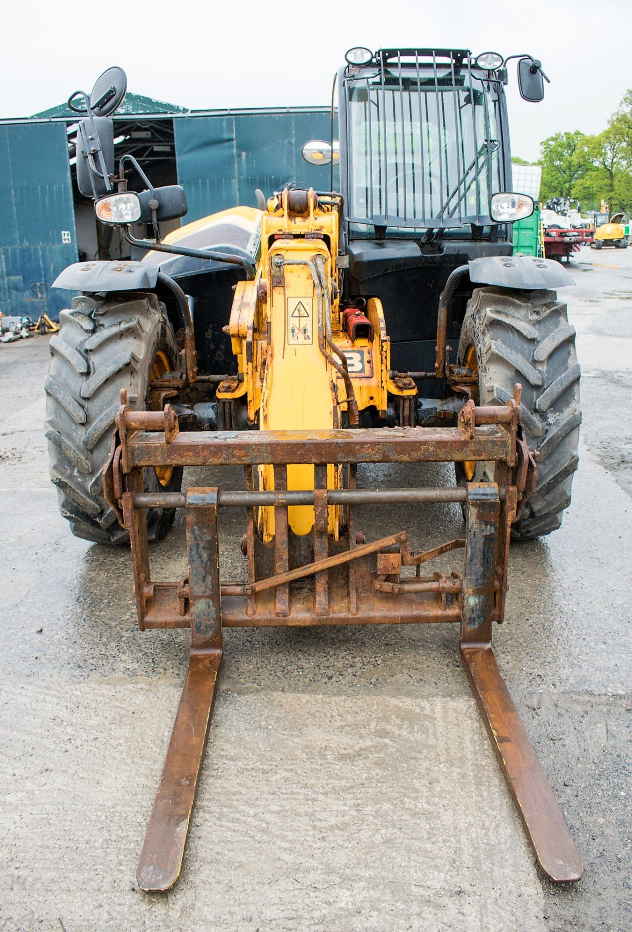 JCB 535-95 9.5 metre telescopic handler Year: 2013 S/N: 2180457 Recorded Hours: 1251 c/w rear camera - Image 5 of 13