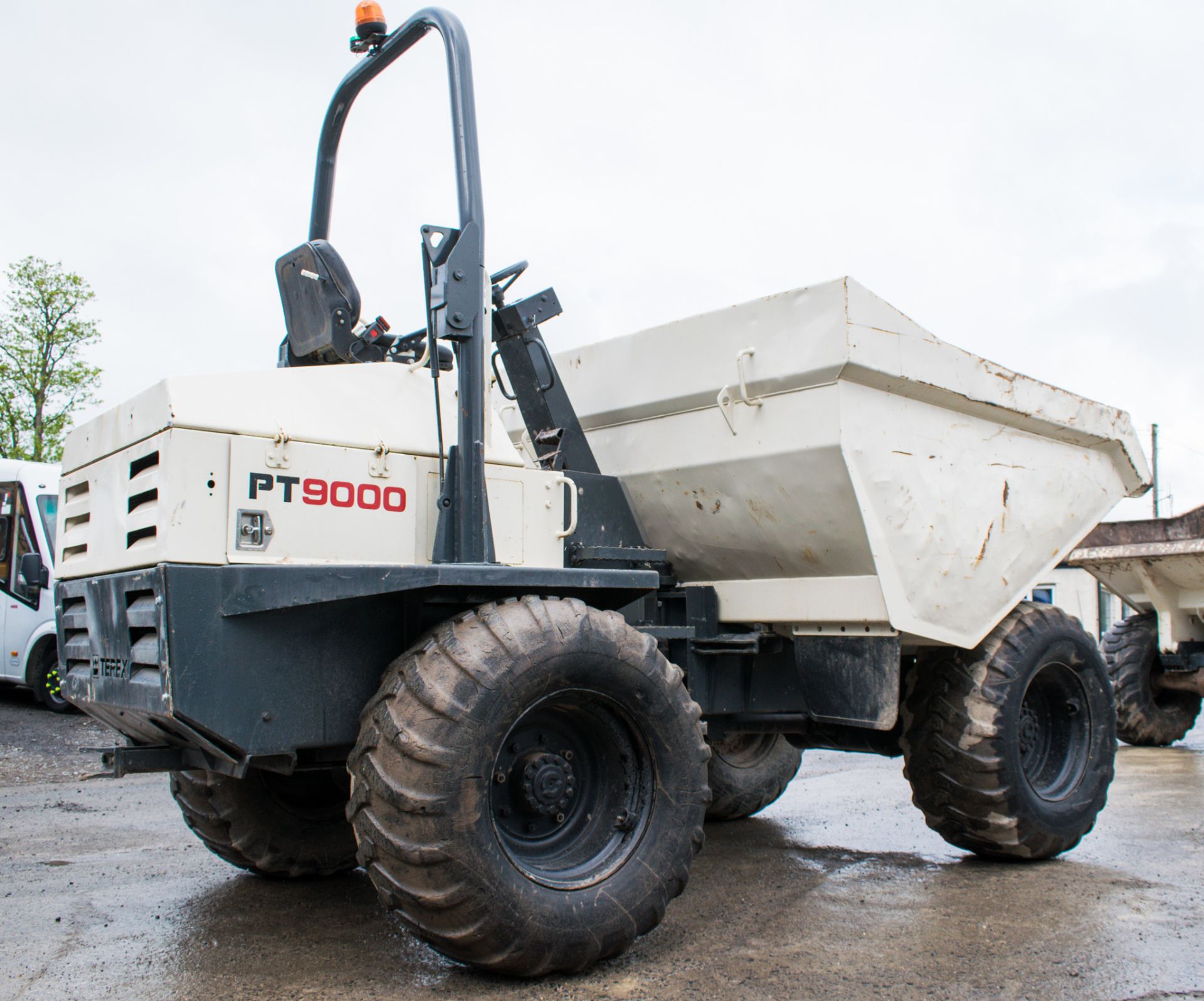 Benford Terex PT9000 9 tonne straight skip dumper Year: 2006 S/N: E611FM307 Recorded Hours: Not - Image 4 of 14