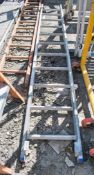 Aluminium single stage ladder