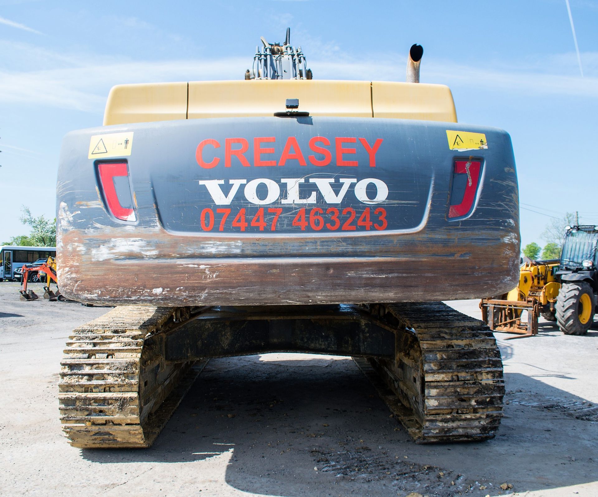 Volvo EC 480 DL 48 tonne steel tracked excavator  Year: 2014 S/N: DE00272529 Recorded hours: 7470 - Image 6 of 19