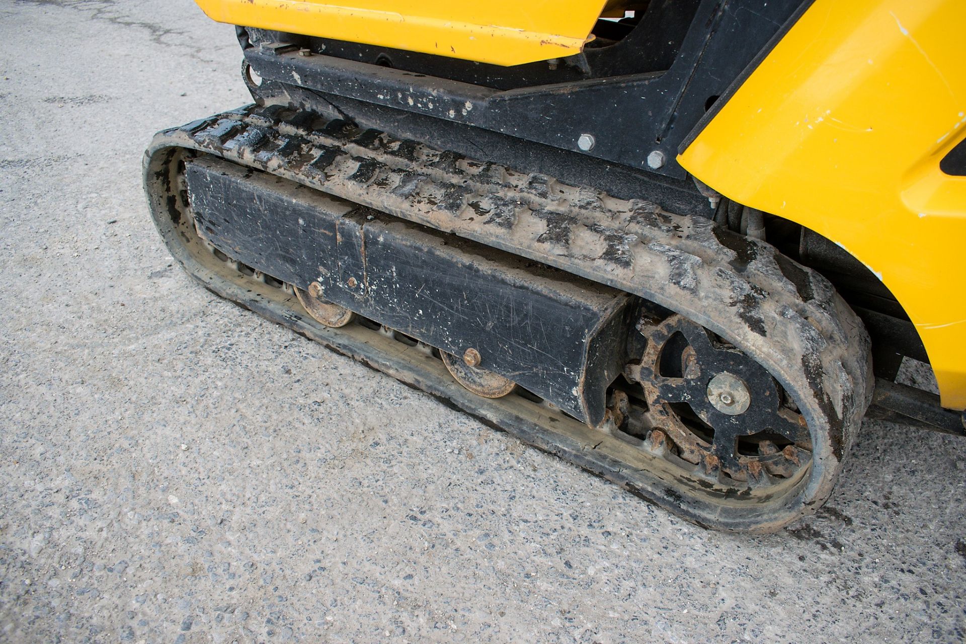 JCB HTD-5 Dumpster diesel driven rubber tracked hi-tip pedestrian dumper Year: 2016 S/N: 1593515 - Image 7 of 12