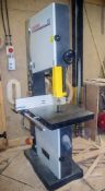 Startrite 503 400v 3 phase 20 inch bandsaw Year: 2016 S/N: 16091921006 Table Size: 633mm x 485mm