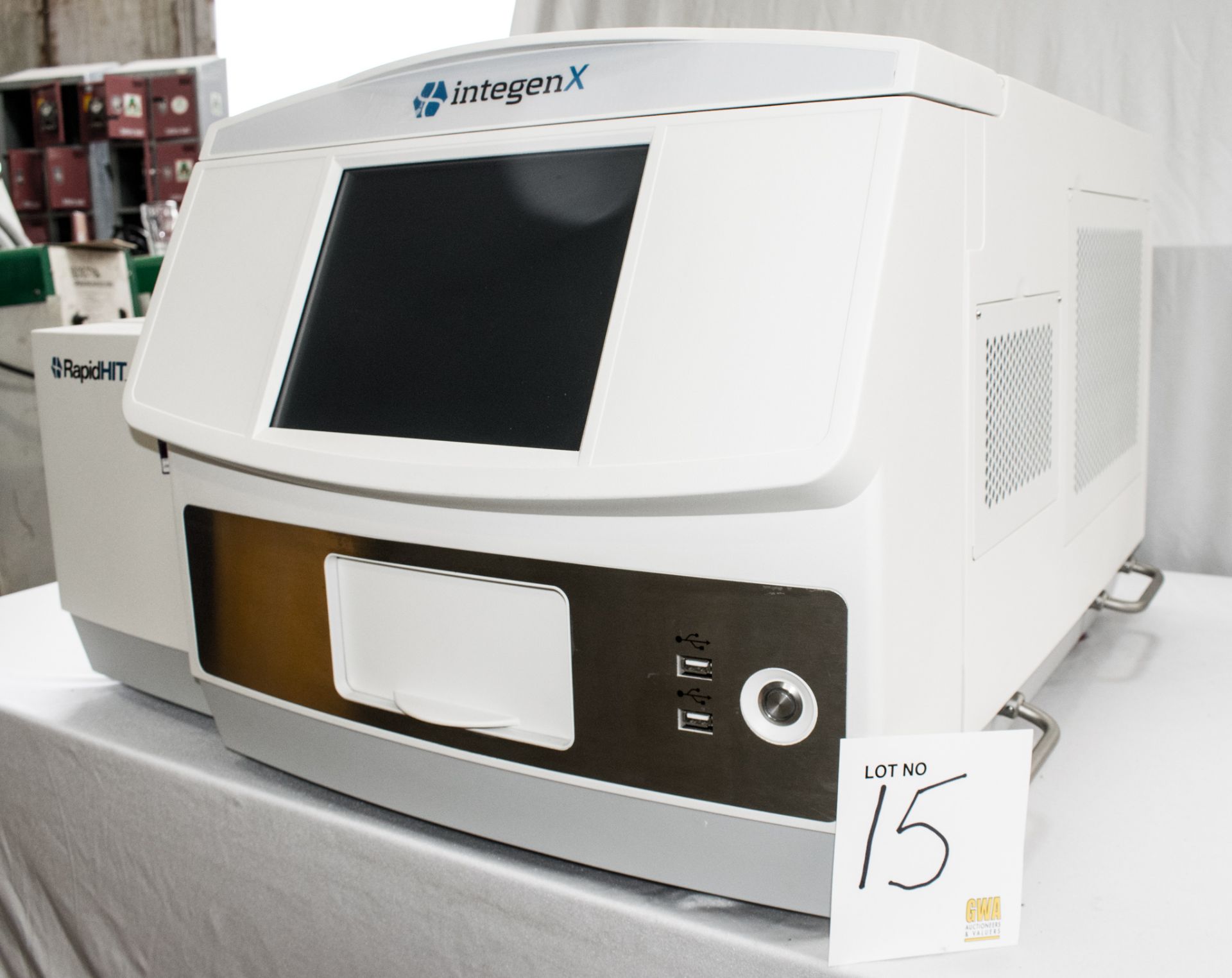 Integenx Rapid HIT 200 Human DNA identification system S/N: - Image 2 of 5