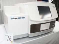 Integenx Rapid HIT 200 Human DNA identification system S/N: