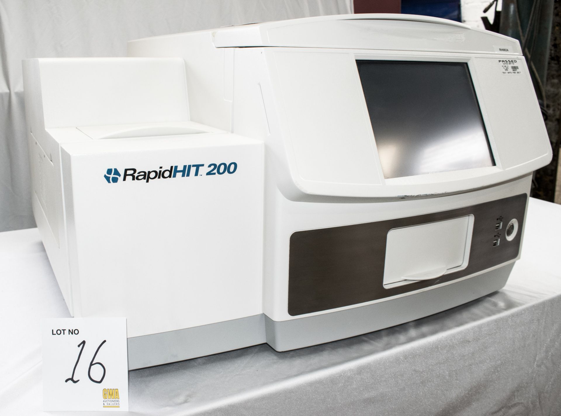 Integenx Rapid HIT 200 Human DNA identification system S/N: