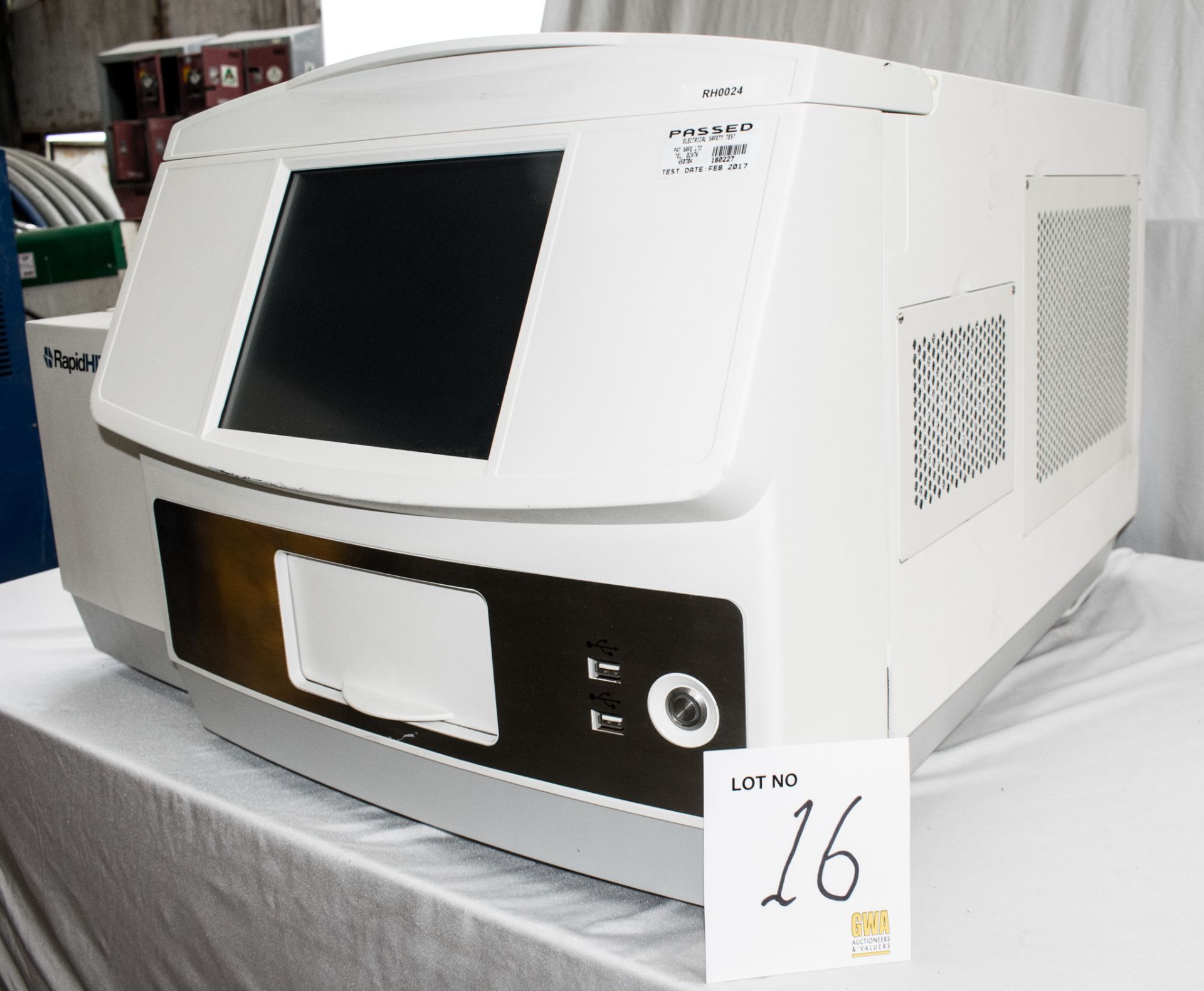 Integenx Rapid HIT 200 Human DNA identification system S/N: - Image 2 of 5