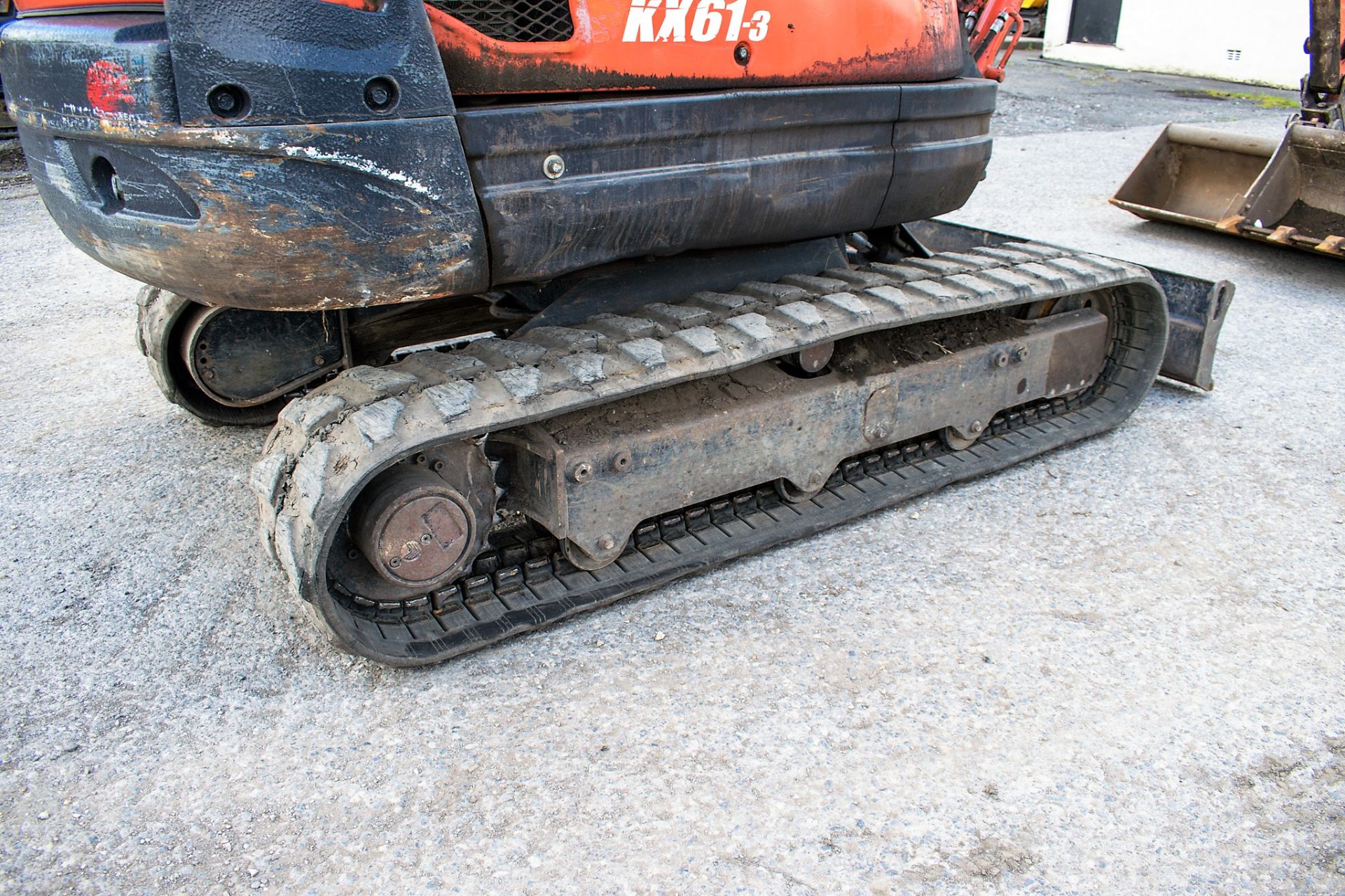 Kubota KX61-3 2.6 tonne rubber tacked mini excavator Year: 2012 S/N: 79095 Recorded Hours: 3287 - Image 8 of 12