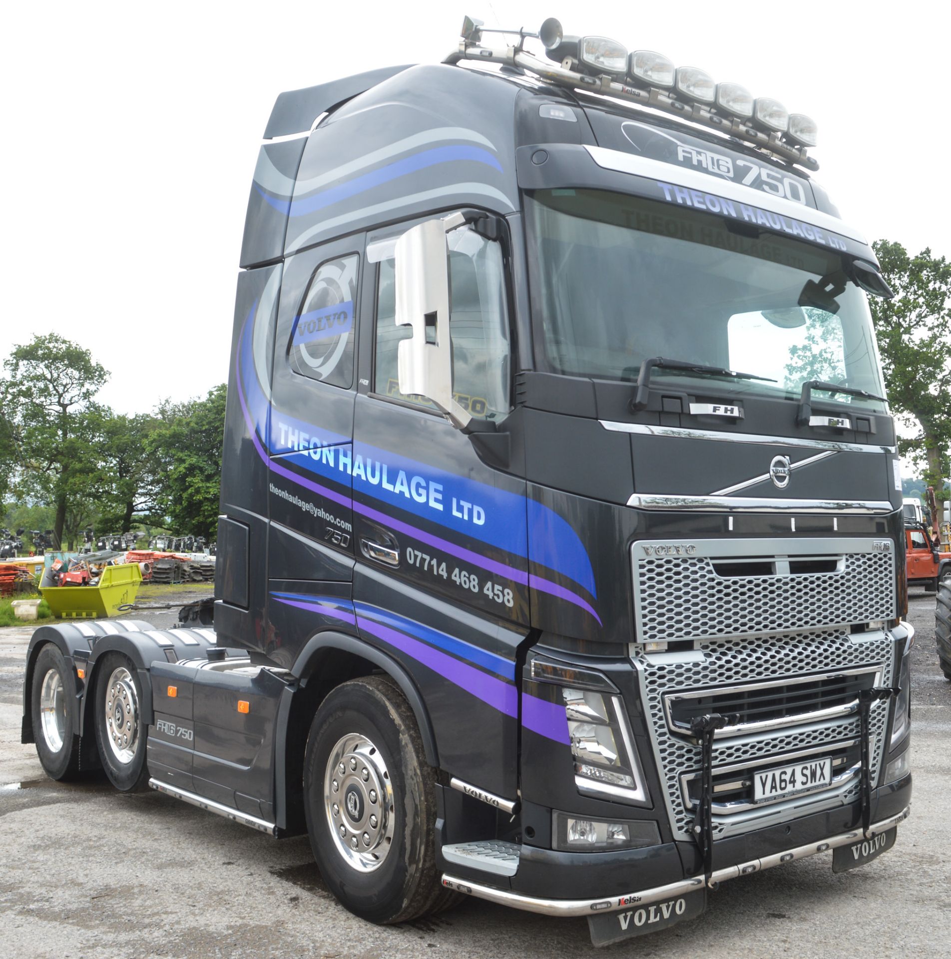 Volvo FH 16 750 6 x 2 tractor unit  Reg No: YA 64 SWX DOR: 01/10/2014  MOT Exp: 31/10/2019 - Image 2 of 20