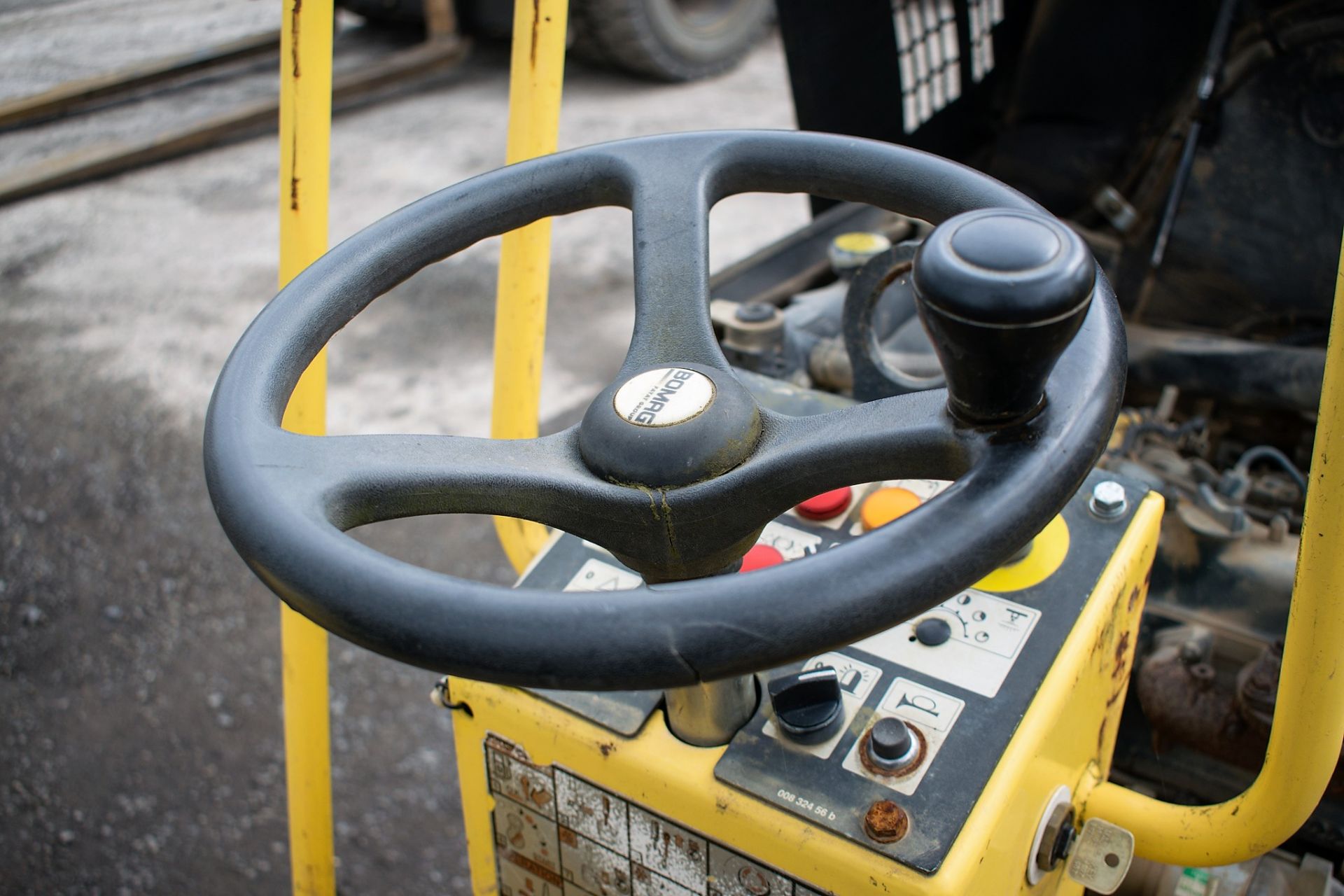 Bomag BW80 ADH-2 double drum ride on roller Year: 2007 S/N: 26897 Recorded Hours: 937 977 - Image 10 of 10