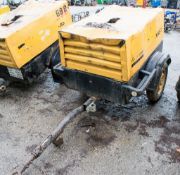 Atlas Copco XAS36 diesel driven mobile air compressor Year: S/N: Recorded Hours: 1668 576