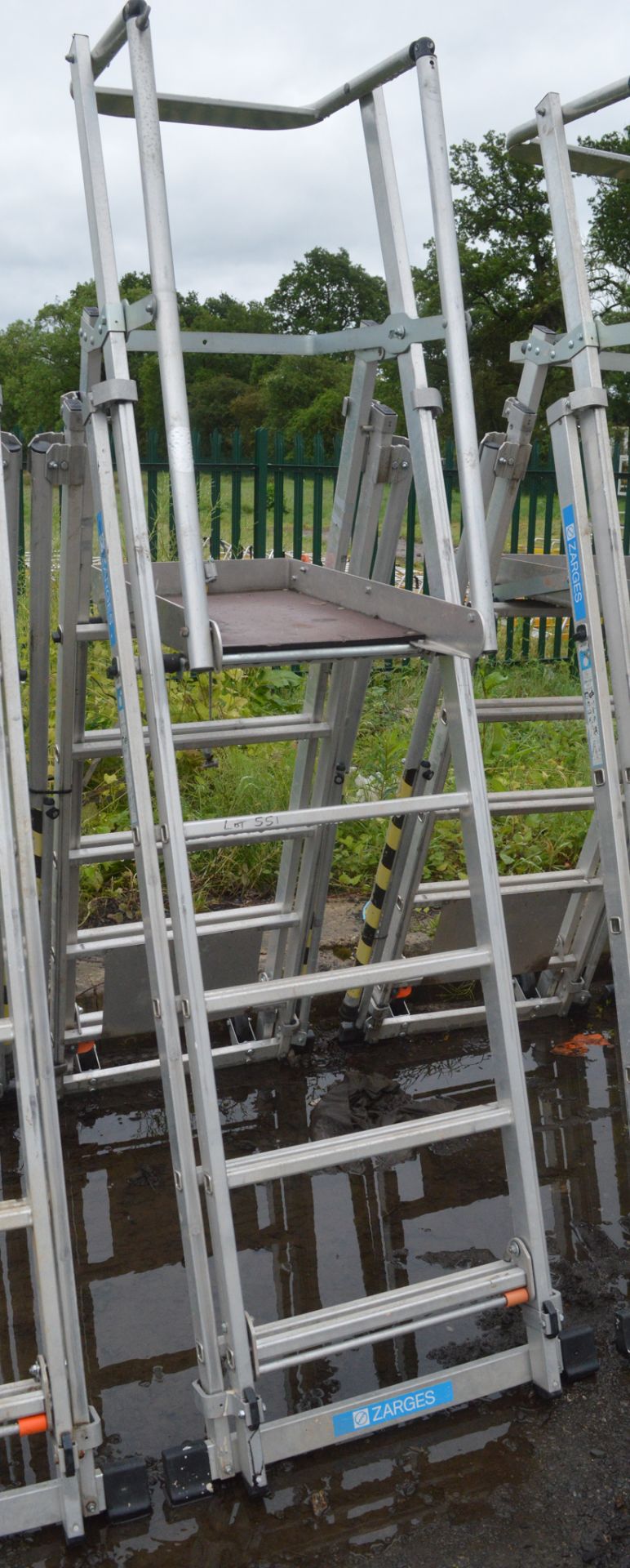 Zarges aluminium podium ladder A777931 - Image 2 of 2