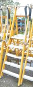 5 tread glass fibre framed step ladder 12211