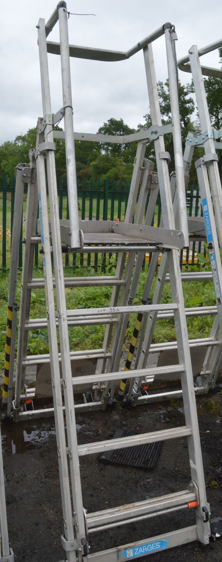 Zarges aluminium podium ladder A777932 - Image 2 of 2