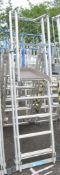 Zarges aluminium step ladder/podium A777940