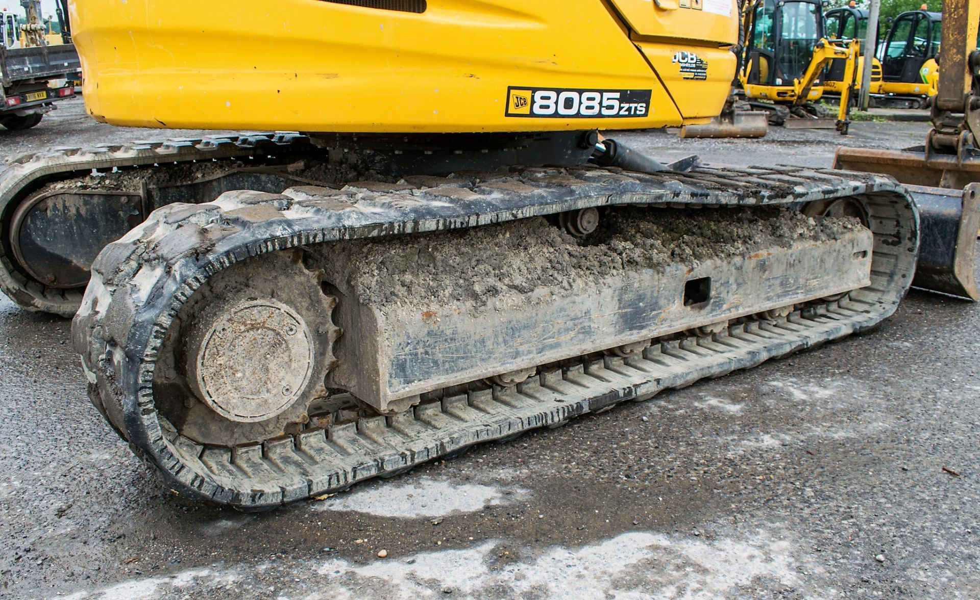 JCB 8085 ECO 8.5 tonne rubber tracked excavator Year: 2013 S/N: 1073067 Recorded Hours: 2912 - Image 8 of 13