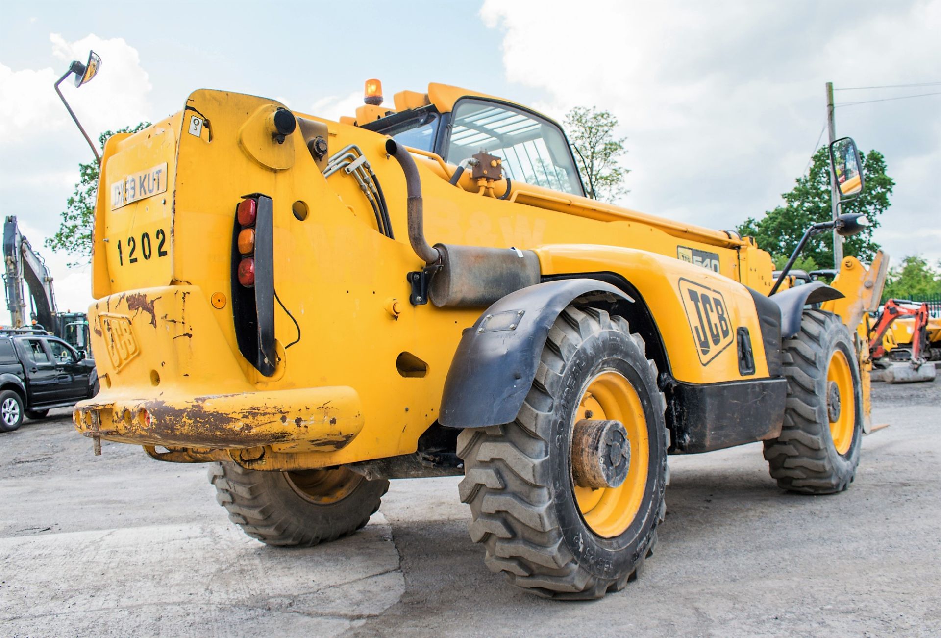 JCB 540-170 17 metre telescopic handler Year: 2007 S/N: 1197489 Recorded Hours: Not displayed (Clock - Image 4 of 13