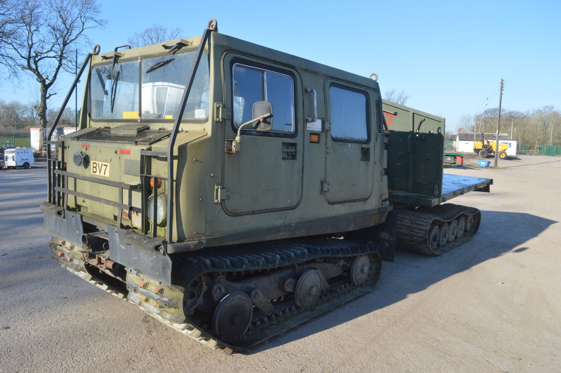 Hagglund BV 206 all tearrain tracked vehicle c/w trailer (not connected) - Image 2 of 24