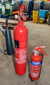 2 - fire extinguishers