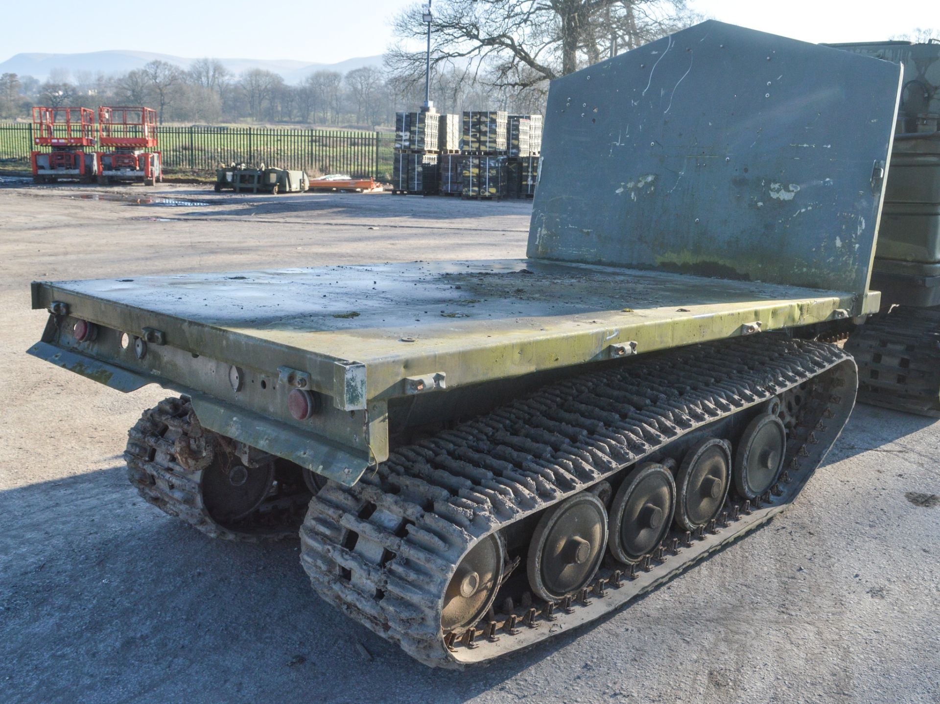 Hagglund BV 206 all tearrain tracked vehicle c/w trailer (not connected) - Image 8 of 24